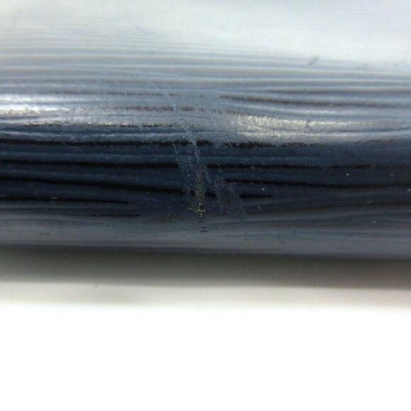 Louis Vuitton Epi Zippy Coin Purse M60384 Wallet Navy Leather - Picture 5 of 11